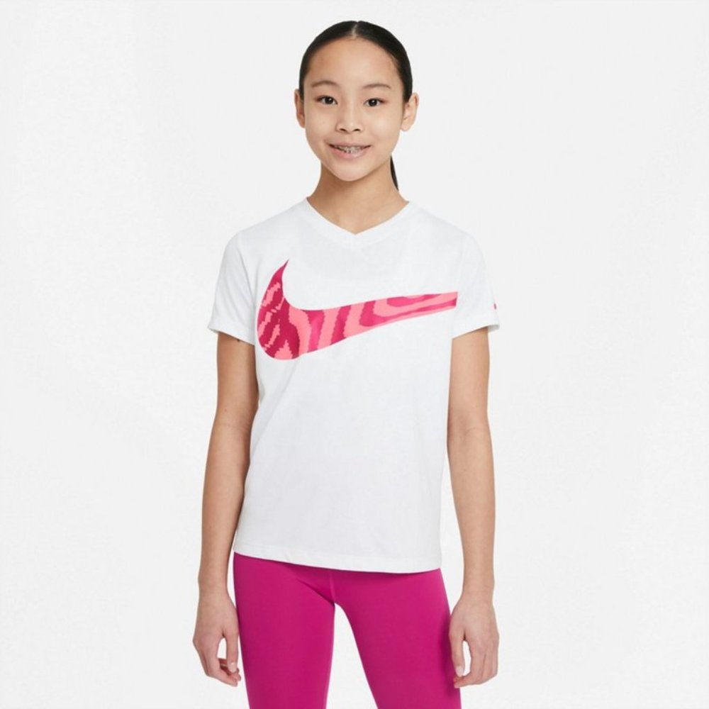 BNWT Big Girls Nike Dri-Fit Training T-Shirt and Tight Fit Leggings - Picture 1 of 6